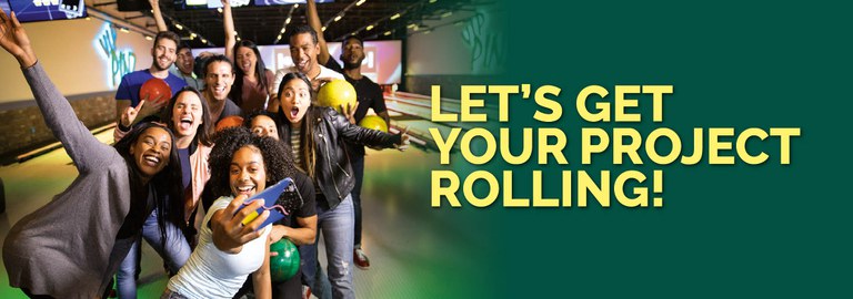 Let's get your project rolling banner